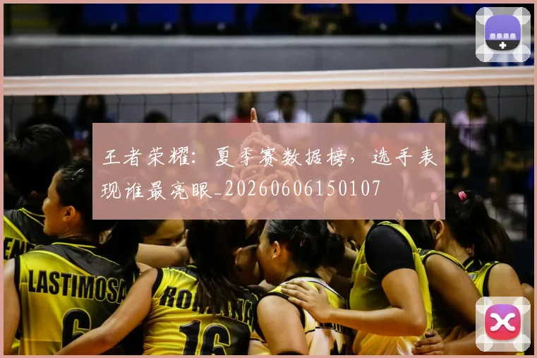 王者荣耀：夏季赛数据榜，选手表现谁最亮眼_20260606150107